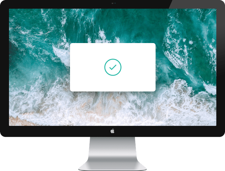 Image of a mac desktop